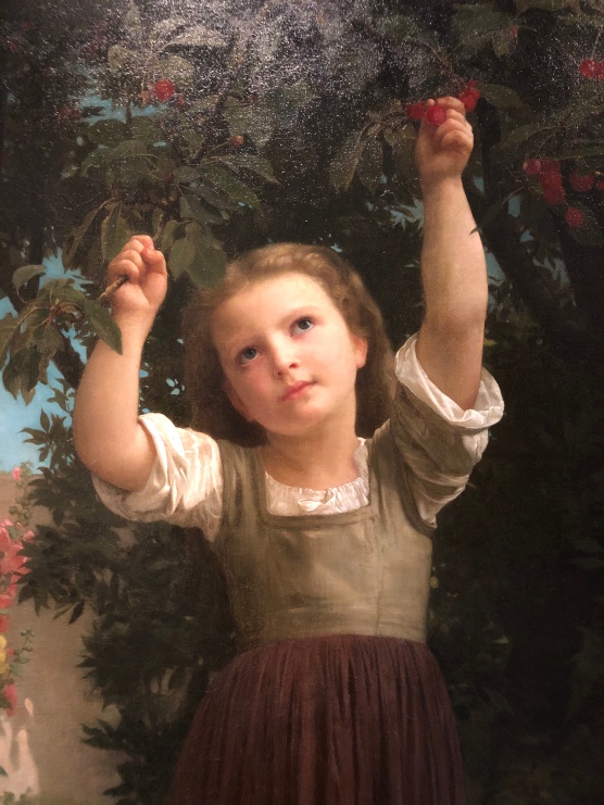 The Cherry Picker, Bouguereau 1871